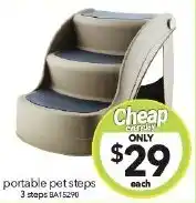 Cheap as Chips portable pet steps offer