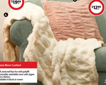 Coles Casa Blanc Throw offer