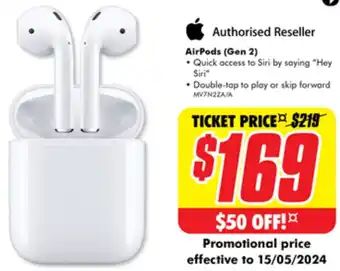 The Good Guys AirPods (Gen 2) offer