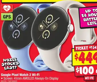 JB Hi-Fi Google Pixel Watch 2 Wi-Fi offer