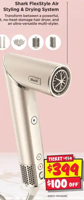 JB Hi-Fi Shark FlexStyle Air Styling & Drying System offer