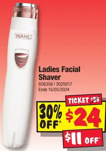 JB Hi-Fi Ladies Facial Shaver offer