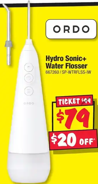 JB Hi-Fi Hydro Sonic+ Water Flosser offer