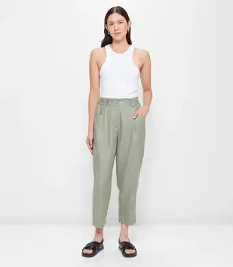 Target European Linen Blend Soft Ankle Pants offer