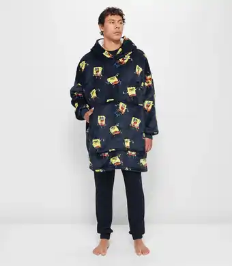 Spongebob Squarepants Licensed Oversized Hoodie
