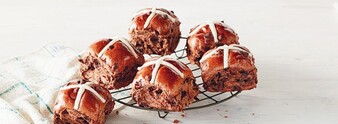 Coles Coles Hot Cross Buns 3 Pack, 4 Pack, 6 Pack or 9 Pack offer