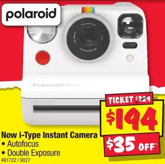 JB Hi-Fi Now i-Type Instant Camera offer