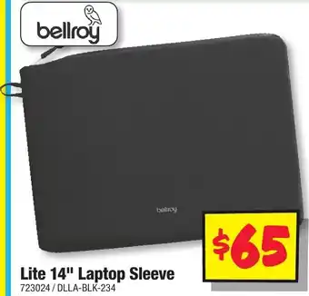 JB Hi-Fi Lite 14" Laptop Sleeve offer