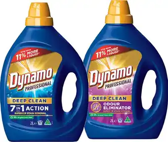 IGA Dynamo Professional Laundry Liquid 2 Litre Selected Varieties offer