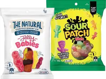 IGA The Natural Confectionery Co., Pascall or Sour Patch Kids Bags 150-300g Selected Varieties offer