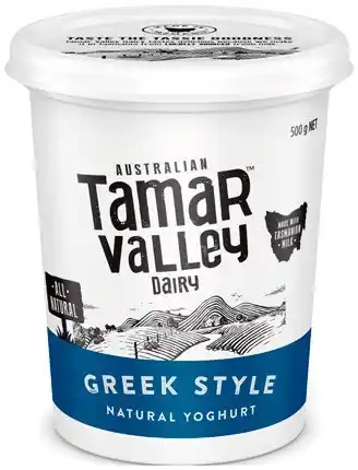 IGA Tamar Valley Dairy Greek Style Yoghurt 500g offer