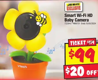 JB Hi-Fi Smart Wi-Fi HD Baby Camera offer