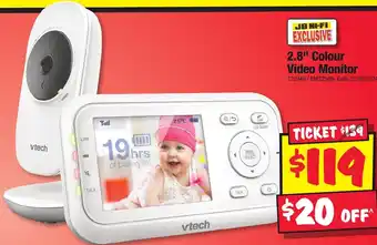 JB Hi-Fi 2.8" Colour Video Monitor offer