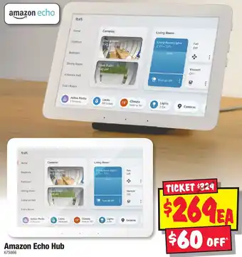 JB Hi-Fi Amazon Echo Hub offer