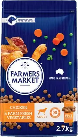 IGA Farmers Market Beef or Chicken Adult Dog Dry Food 2.7kg offer