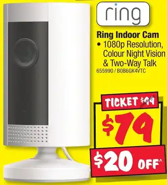 JB Hi-Fi Ring Indoor Cam offer