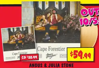 JB Hi-Fi ANGUS & JULIA STONE offer