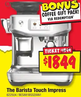 JB Hi-Fi The Barista Touch Impress offer