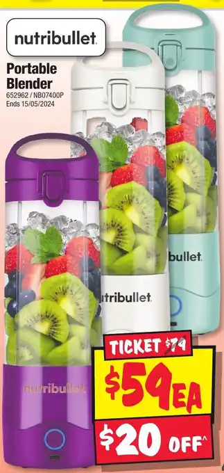 JB Hi-Fi Portable Blender offer