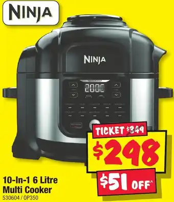 JB Hi-Fi 10-In-1 6 Litre Multi Cooker offer