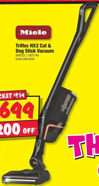 JB Hi-Fi Triflex HX2 Cat & Dog Stick Vacuum offer