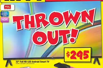 JB Hi-Fi 32" Full HD LED Android Smart TV offer