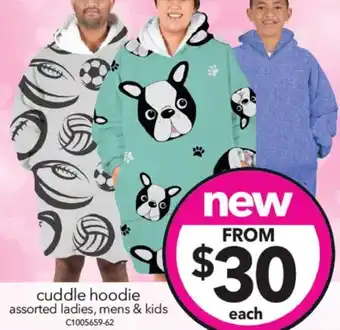 Cheap as Chips cuddle hoodie offer