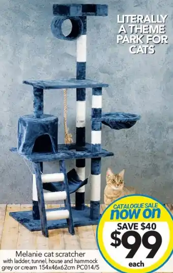Cheap as Chips Melanie cat scratcher offer