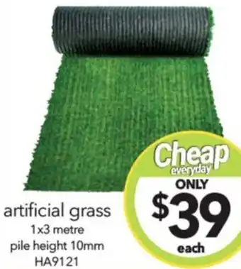 Cheap as Chips artificial grass offer