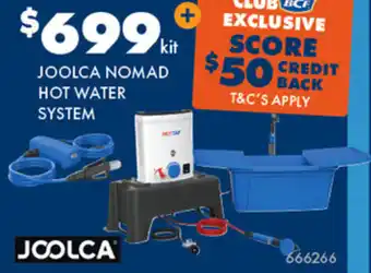 BCF JOOLCA NOMAD HOT WATER SYSTEM offer