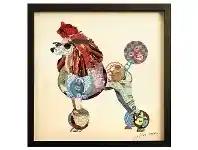 Merritt Framed Wall Art Print, Poodle Style, 65cm