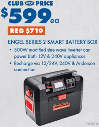 BCF ENGEL SERIES 2 SMART BATTERY BOX offer