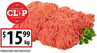 Supabarn PREMIUM BEEF MINCE BULK PACKS offer