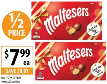 Supabarn MALTESERS GIFT BOX 400g offer