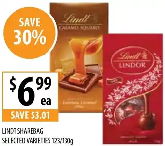 Supabarn LINDT SHAREBAG offer