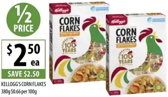 Supabarn KELLOGG'S CORN FLAKES 380g offer