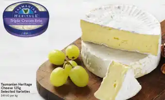 IGA Tasmanian Heritage Cheese 125g offer