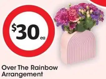 Coles Over The Rainbow Arrangement offer