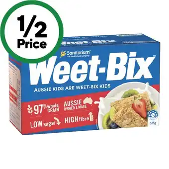 Woolworths Sanitarium Weet-Bix 575g offer