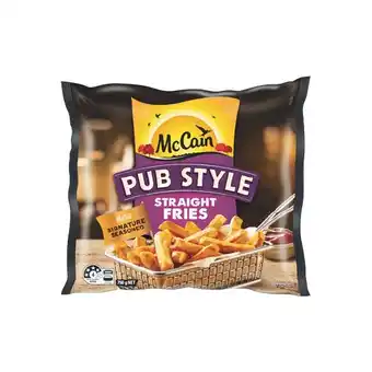 Woolworths McCain Pub Style Chips or Wedges 750g – From the Freezer offer