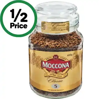 Woolworths Moccona Freeze Dried Instant Coffee 100g offer