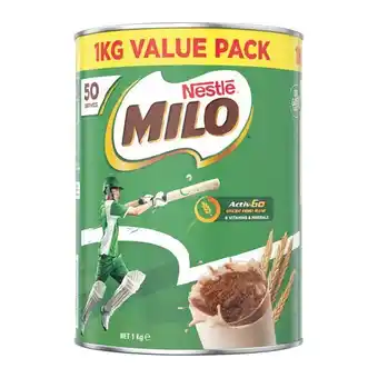 Woolworths Nestle Milo 1 kg or Milo Pro 700g offer