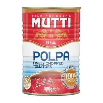 Woolworths Mutti Polpa Chopped Tomatoes 400g offer