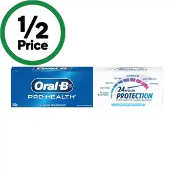 Woolworths Oral-B Pro Health Toothpaste 200g offer