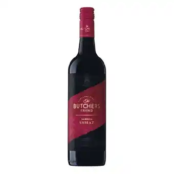 Woolworths Butchers Friend Shiraz 750ml offer