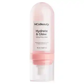 Woolworths MCoBeauty Hydrate & Glow Ultra Fine Mist 75ml offer