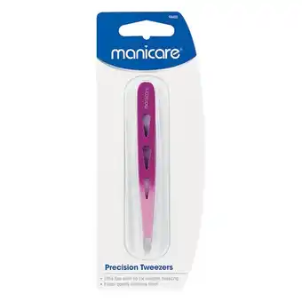 Woolworths Manicare Precision Tweezers offer