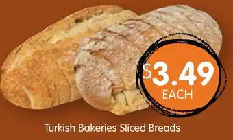 Turkish Bakeries Sliced Breads