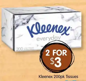 Spudshed Kleenex 200pk Tissues offer