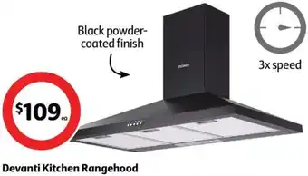 Coles Devanti Kitchen Rangehood offer